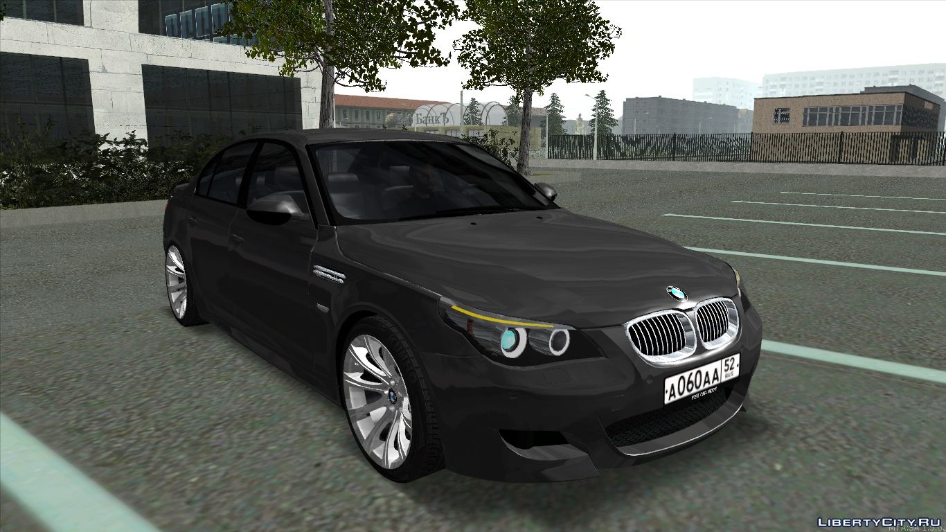 Мод на гта сан андреас бмв. BMW e60 GTA sa. БМВ м5 е60. 750li BMW GTA sa. GTA sa m5 e60.