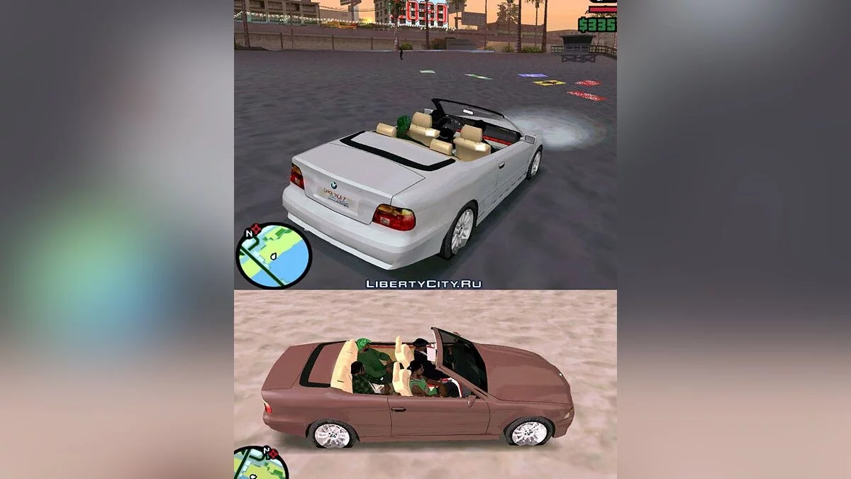 BMW 528 Convertible / GTA San Andreas