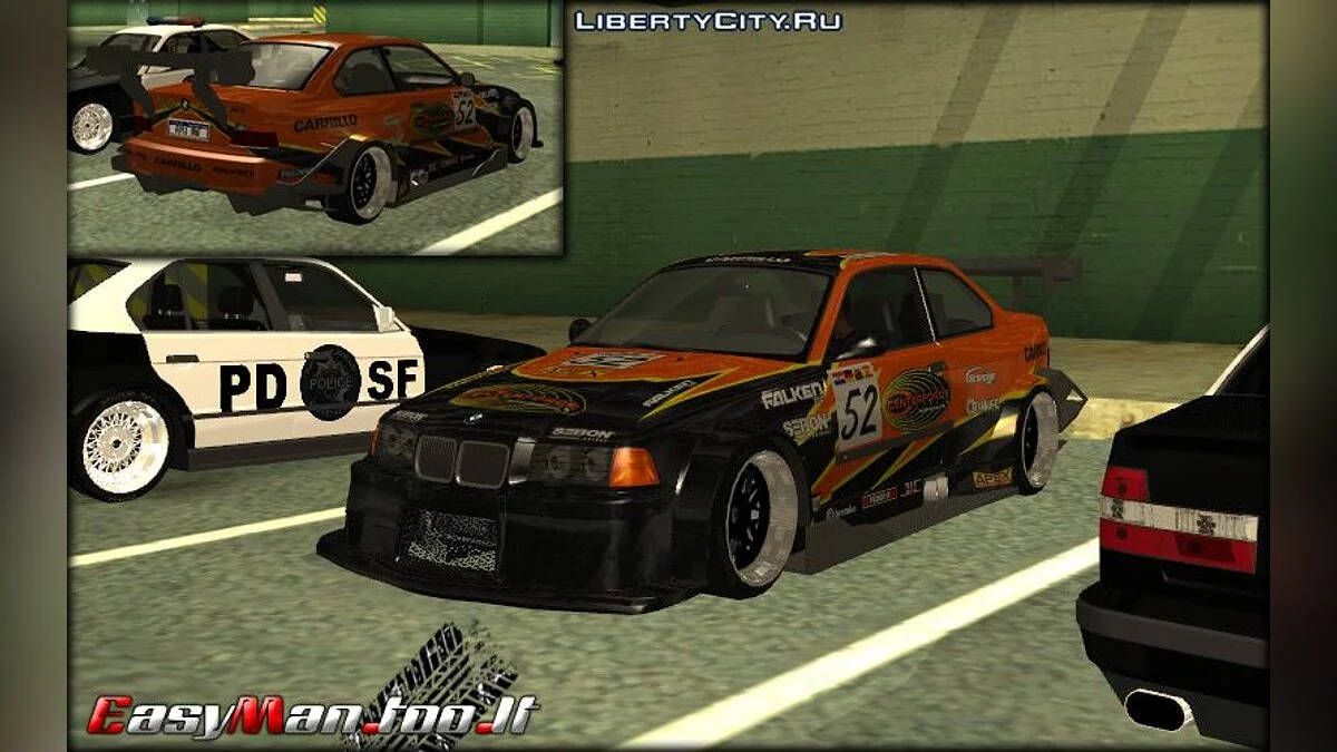 BMW E36 GTR / GTA San Andreas