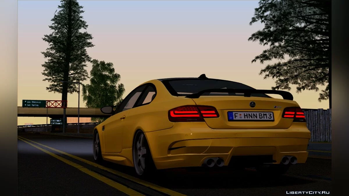 2012 BMW M3 E92 Hamann V2.0 / GTA San Andreas
