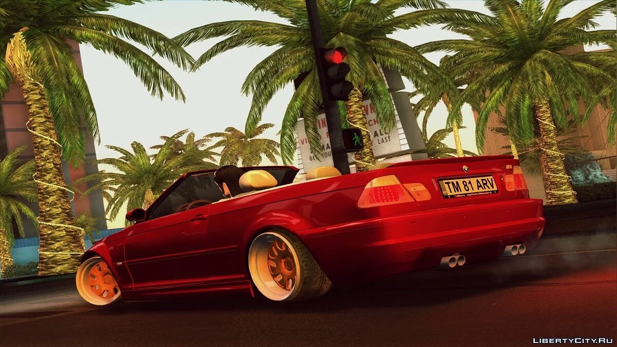 BMW M3 Cabrio Candy Stance / GTA San Andreas