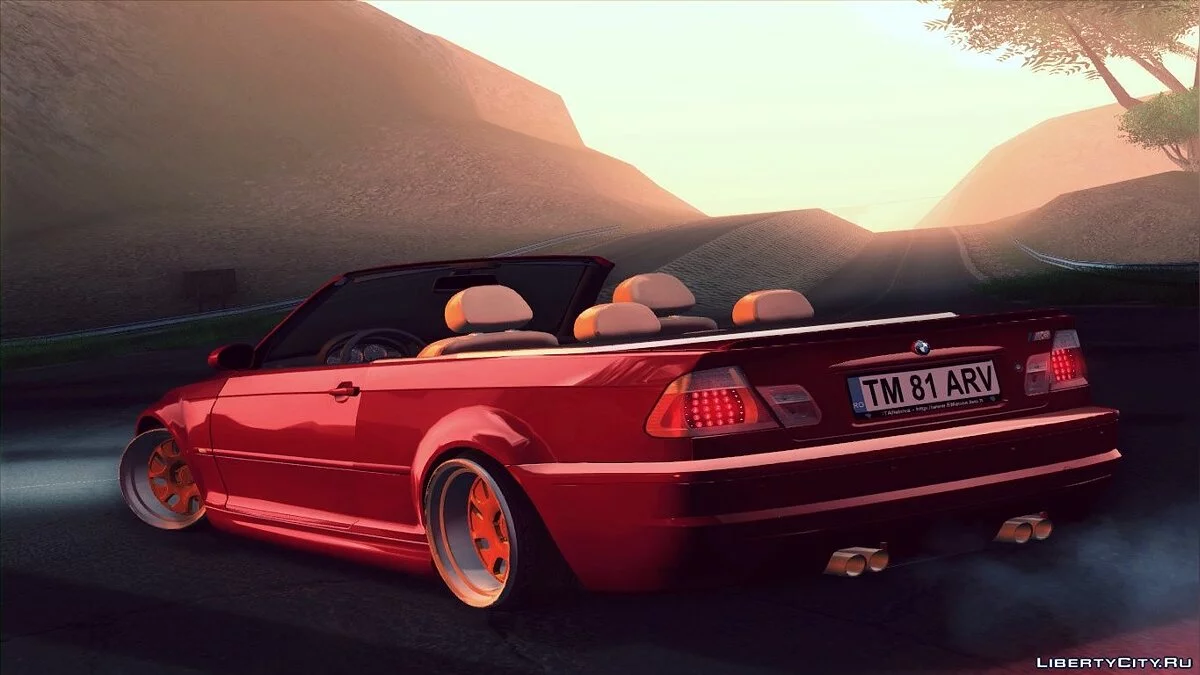 BMW M3 Cabrio Candy Stance / GTA San Andreas