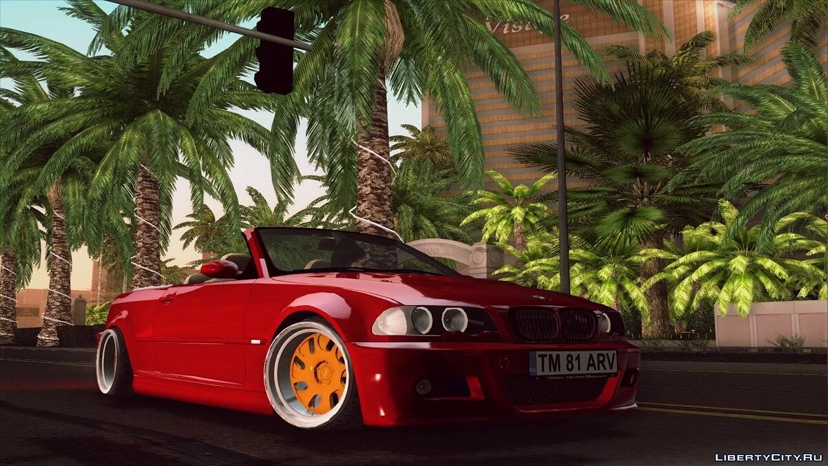 BMW M3 Cabrio Candy Stance / GTA San Andreas