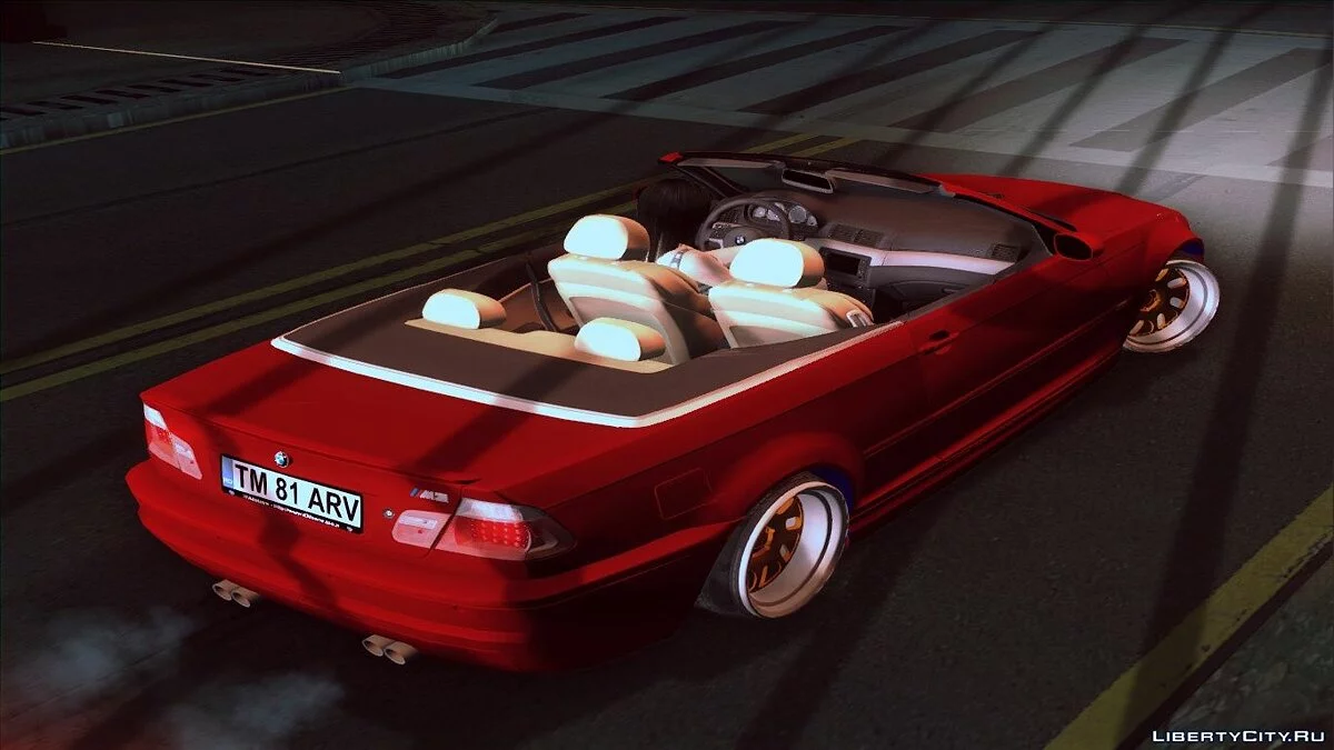 BMW M3 Cabrio Candy Stance / GTA San Andreas