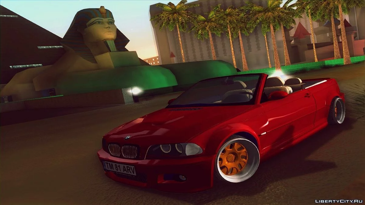 BMW M3 Cabrio Candy Stance / GTA San Andreas