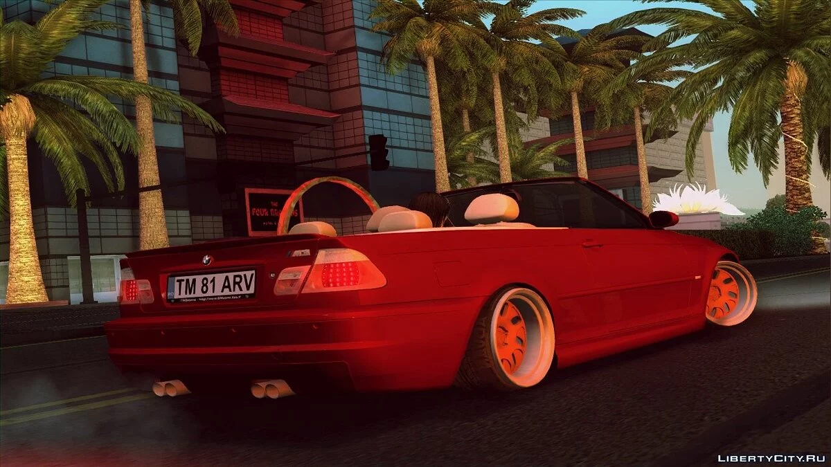BMW M3 Cabrio Candy Stance / GTA San Andreas