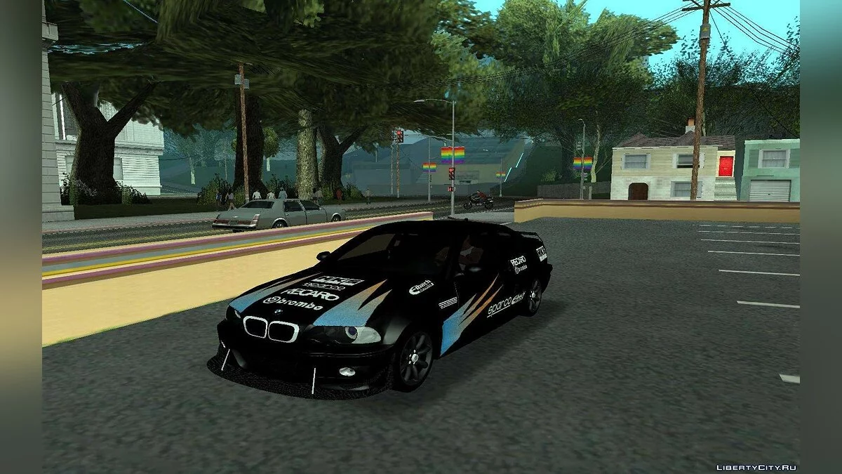 可调节的 BMW M3 E46 / GTA San Andreas
