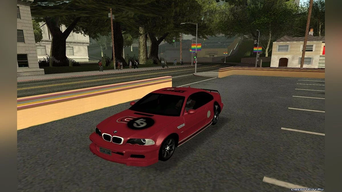 可调节的 BMW M3 E46 / GTA San Andreas