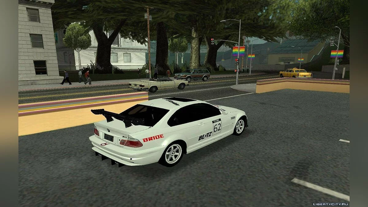 可调节的 BMW M3 E46 / GTA San Andreas
