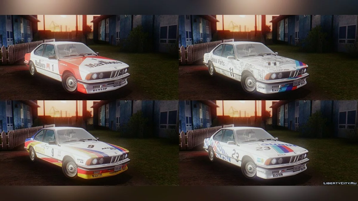 BMW M635 CSi (E24) 1984 / GTA San Andreas