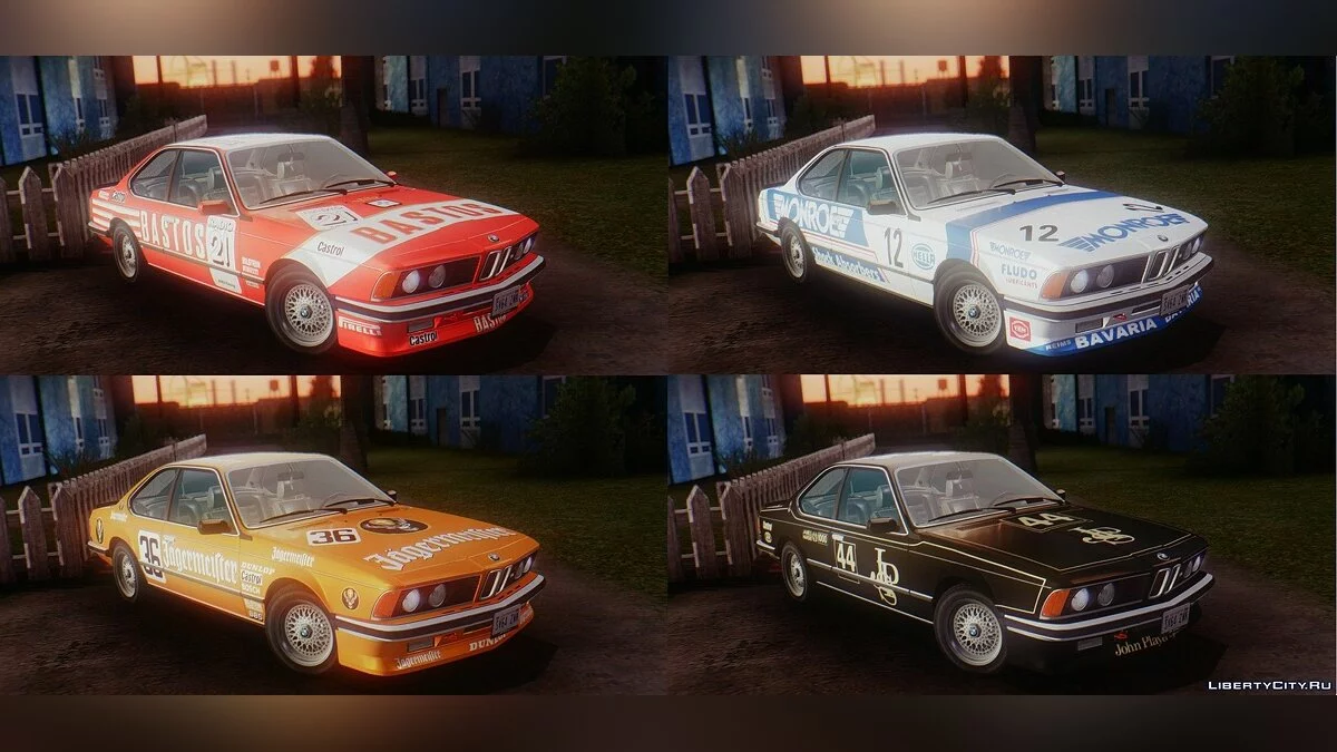 BMW M635 CSi (E24) 1984 / GTA San Andreas
