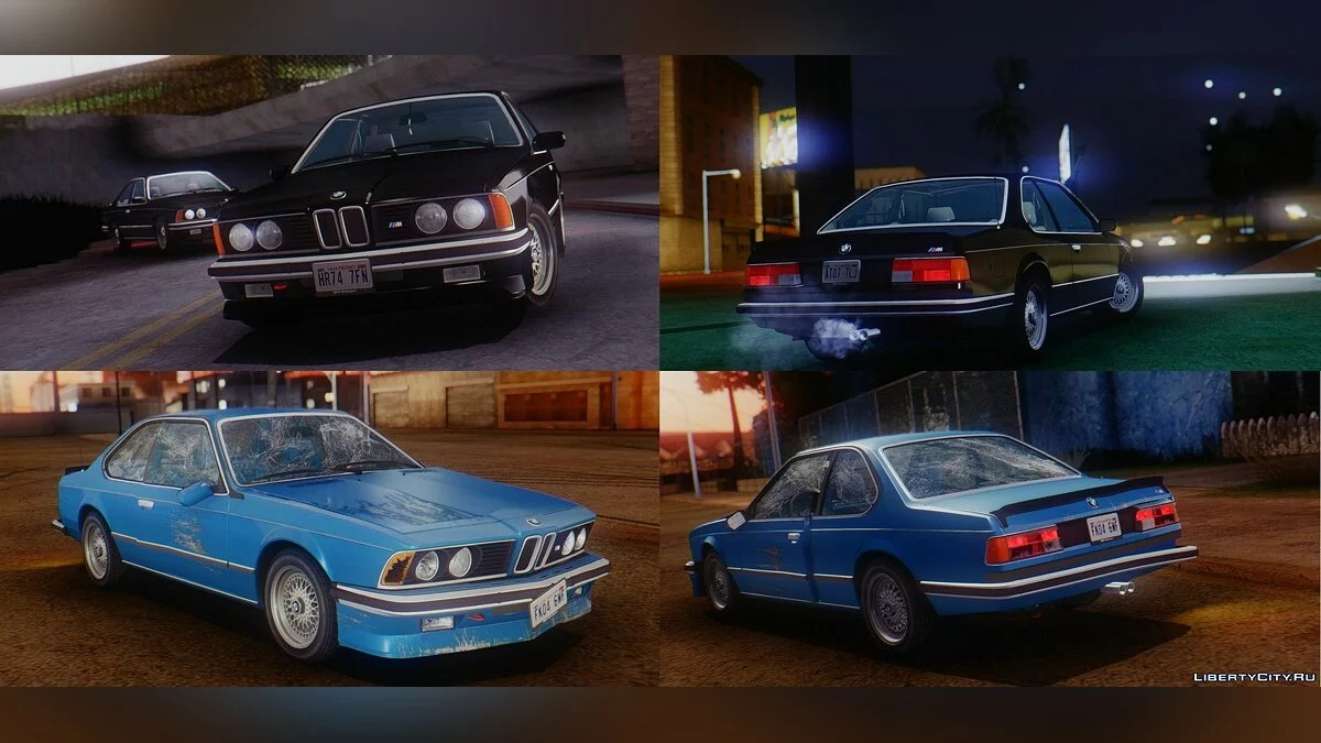 BMW M635 CSi (E24) 1984 / GTA San Andreas