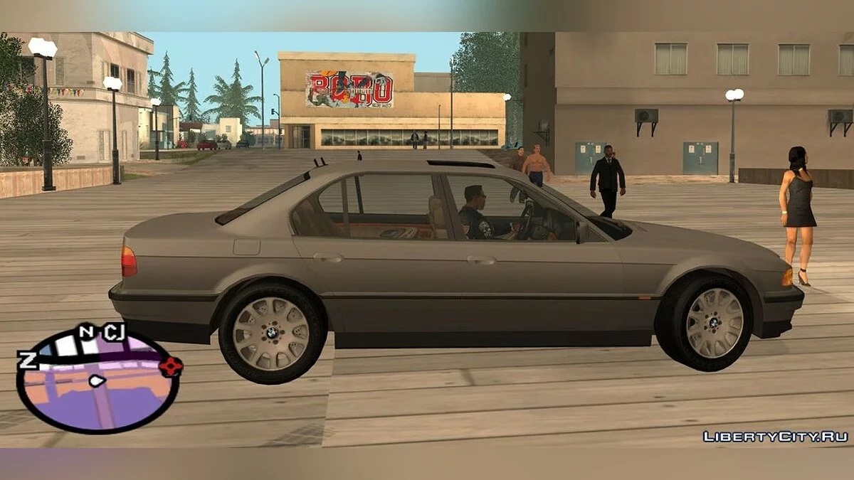 BMW 750i E38 de 1996 / GTA San Andreas