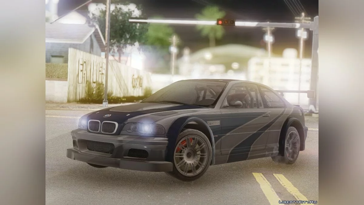BMW M3 GTR / GTA San Andreas