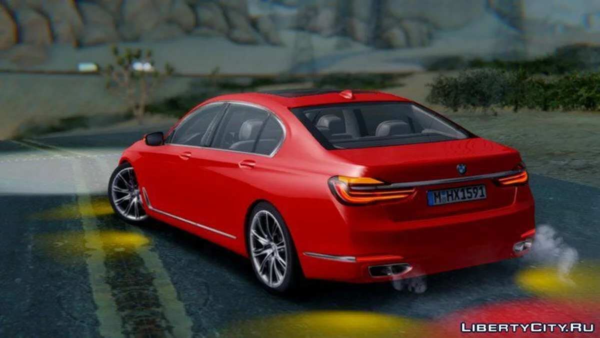 BMW 750Li Série 7 G12 2016 / GTA San Andreas