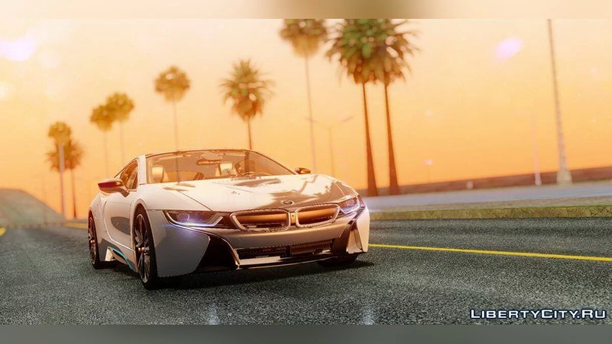 BMW i8 [version HQ & MQ] / GTA San Andreas