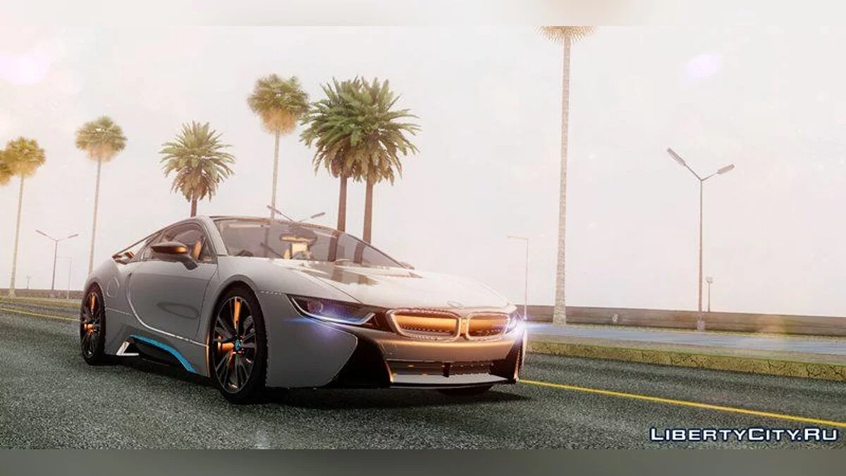 BMW i8 [version HQ & MQ] / GTA San Andreas