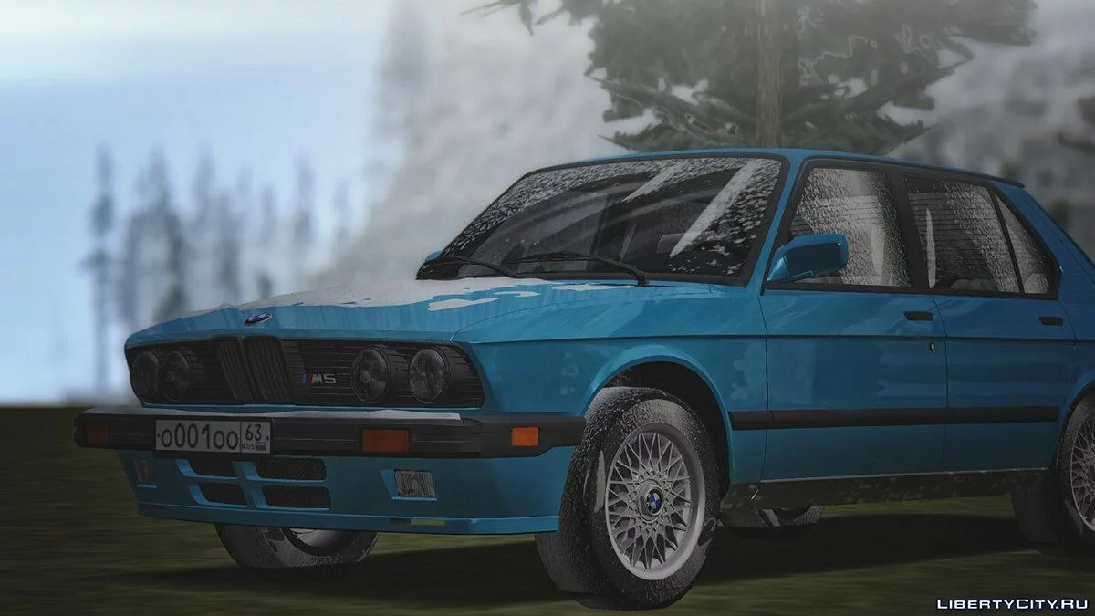 بي إم دبليو M5 1985 نسخة الشتاء / جي تي إيه سان أندرياس