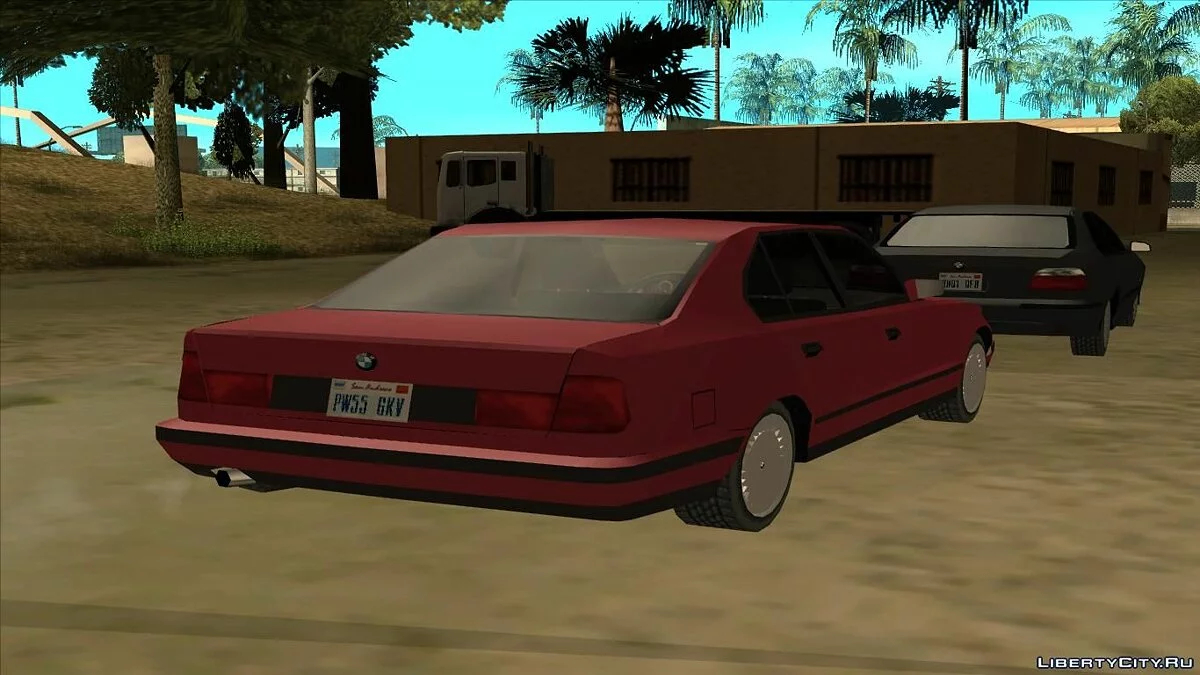 BMW E34 Low Poly / GTA San Andreas