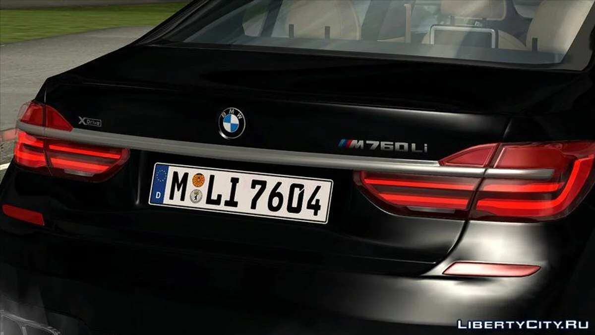 BMW M760LI G12 2018 Jerman V1.0 / GTA San Andreas