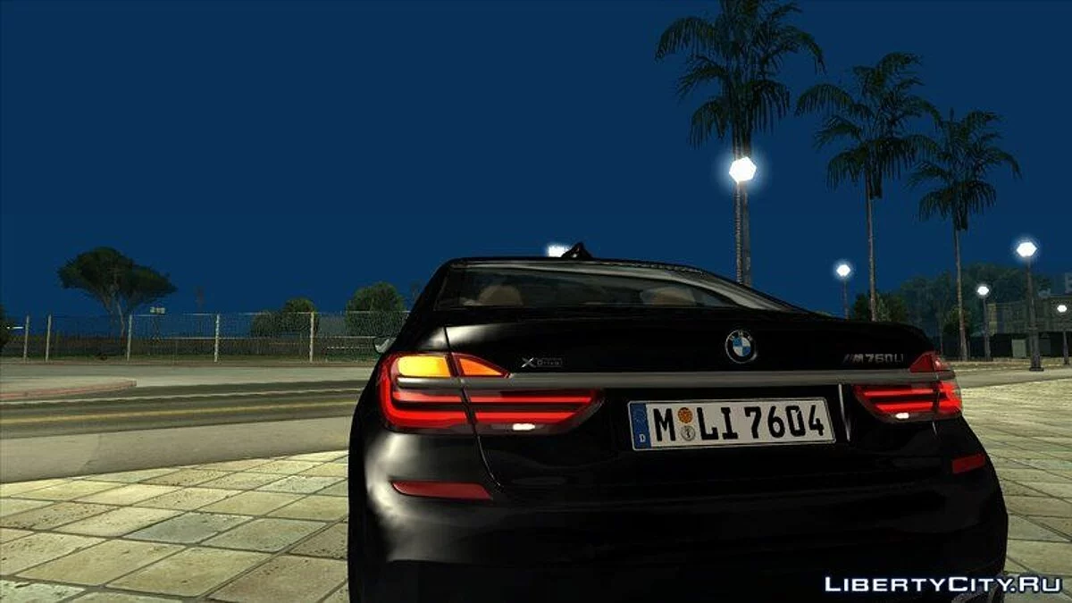 BMW M760LI G12 2018 Jerman V1.0 / GTA San Andreas