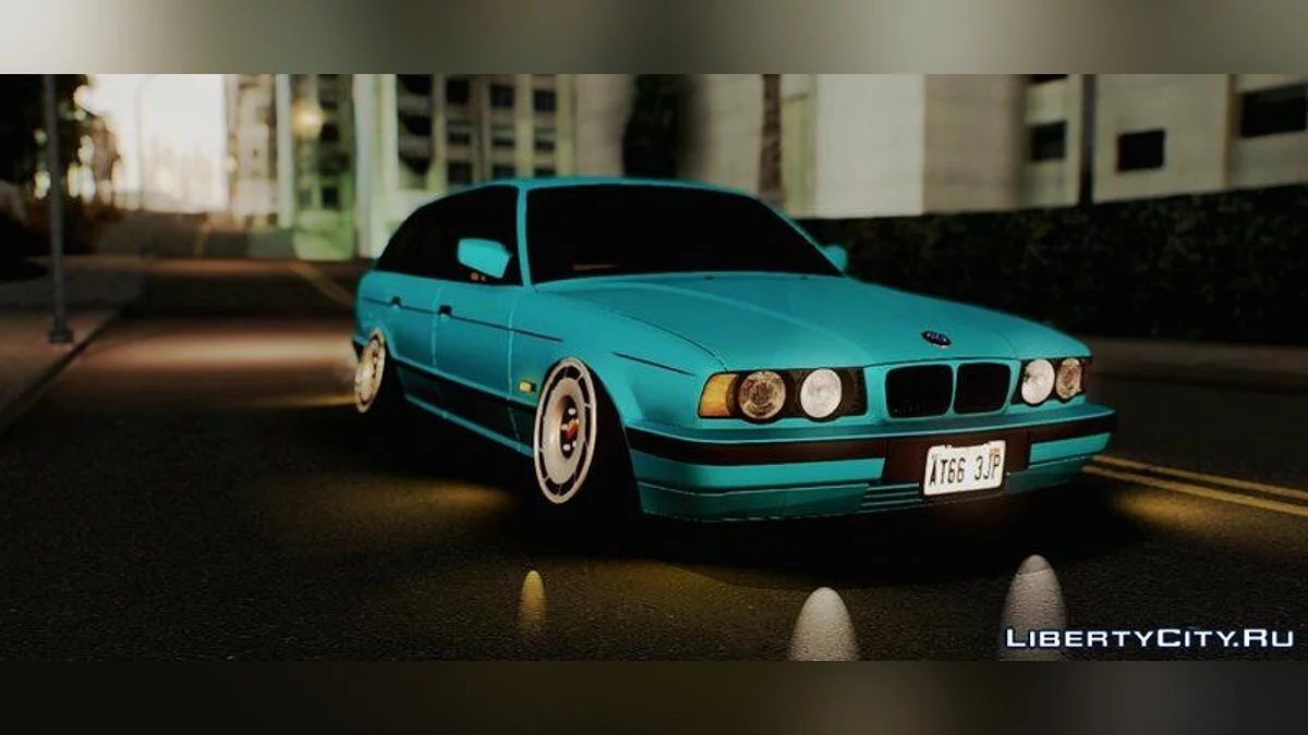 BMW M5 E34 Touring Slammed 1995 / GTA San Andreas