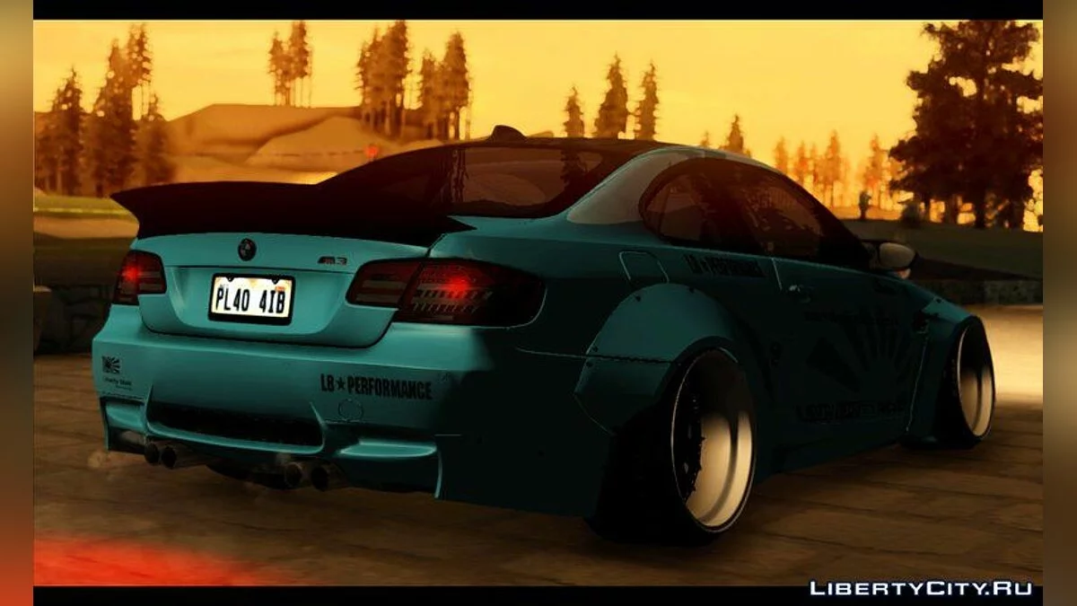 BMW M3 E92 Liberty Walk LB Performance / GTA San Andreas