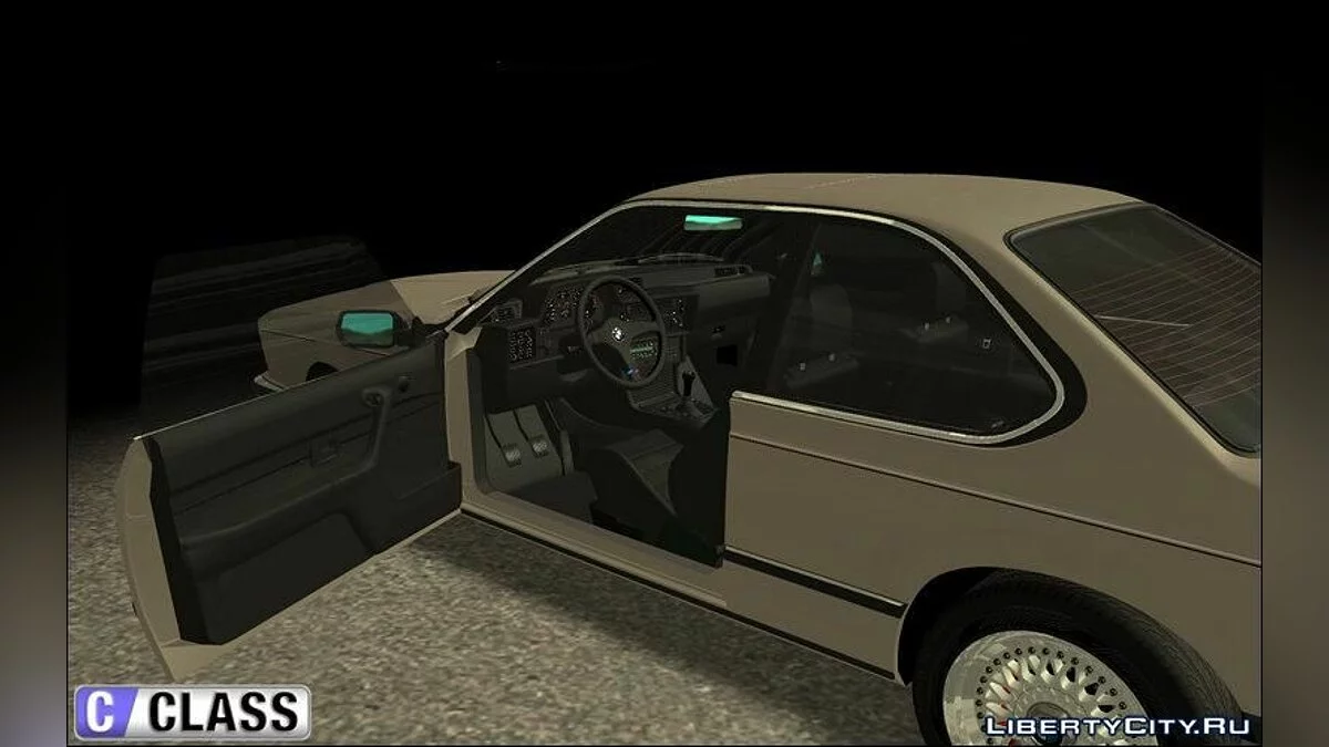 BMW E24 M635 CSi de 1984 - Stock / GTA San Andreas