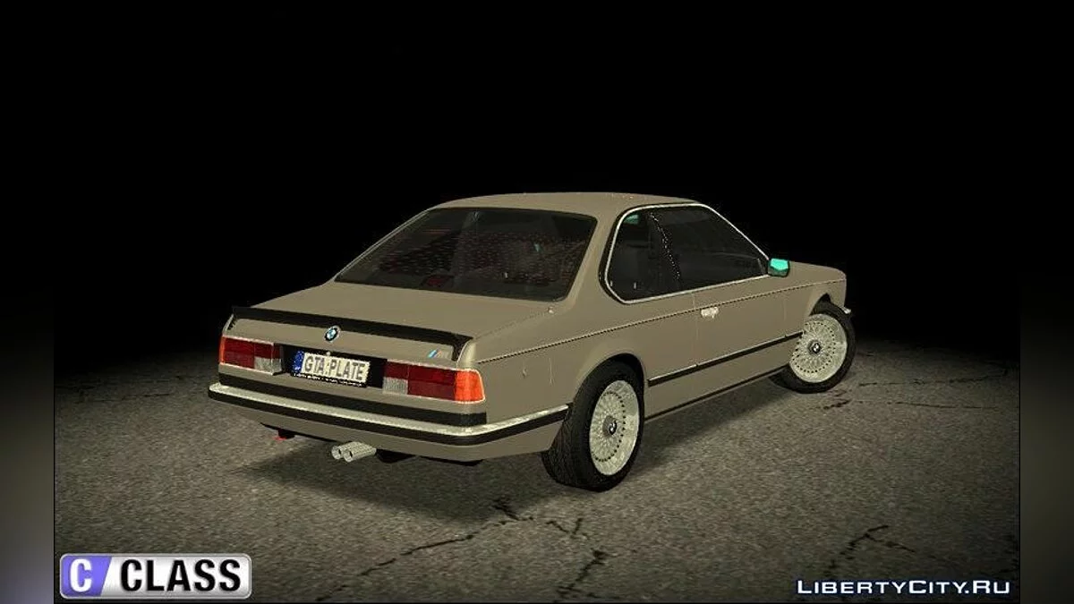 BMW E24 M635 CSi de 1984 - Stock / GTA San Andreas