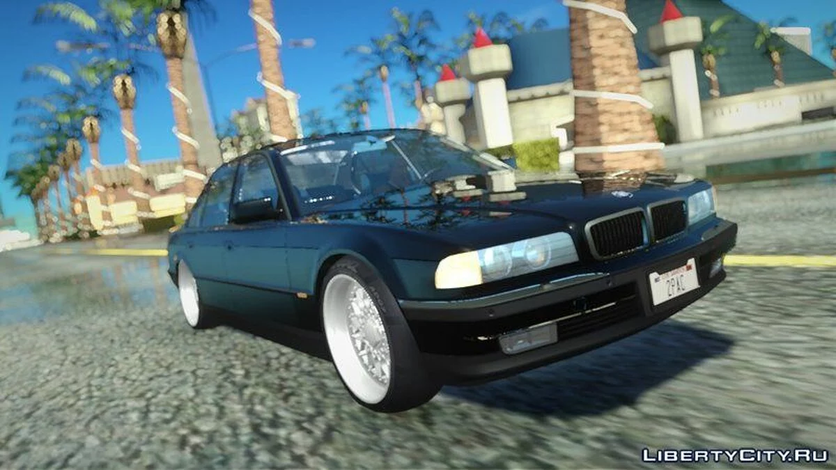 BMW 750i E38 de 1996 [style 2pac] / GTA San Andreas