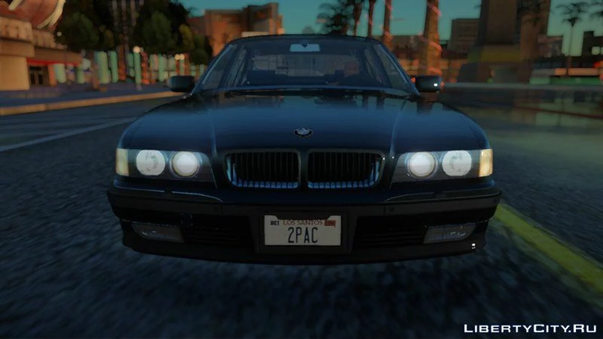 BMW 750i E38 de 1996 [style 2pac] / GTA San Andreas