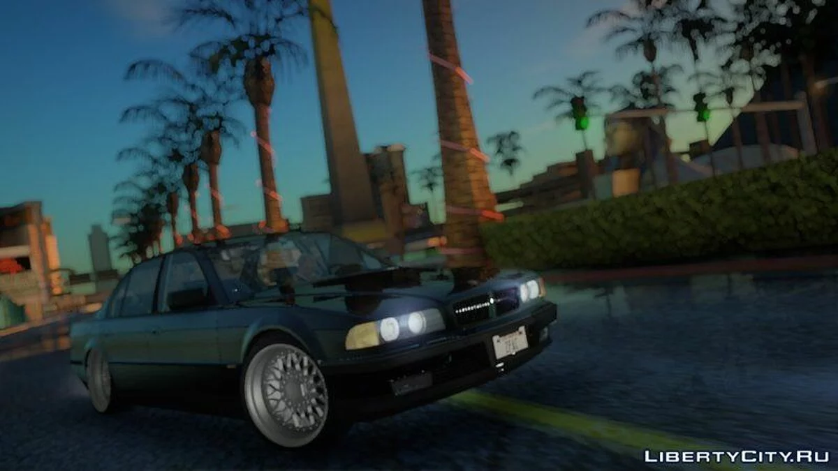 BMW 750i E38 de 1996 [style 2pac] / GTA San Andreas