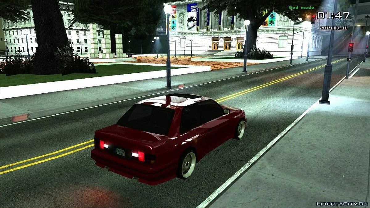 BMW E30 sepenuhnya dapat disesuaikan / GTA San Andreas