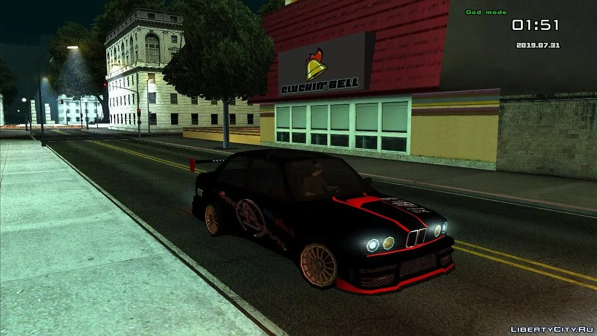 BMW E30 sepenuhnya dapat disesuaikan / GTA San Andreas