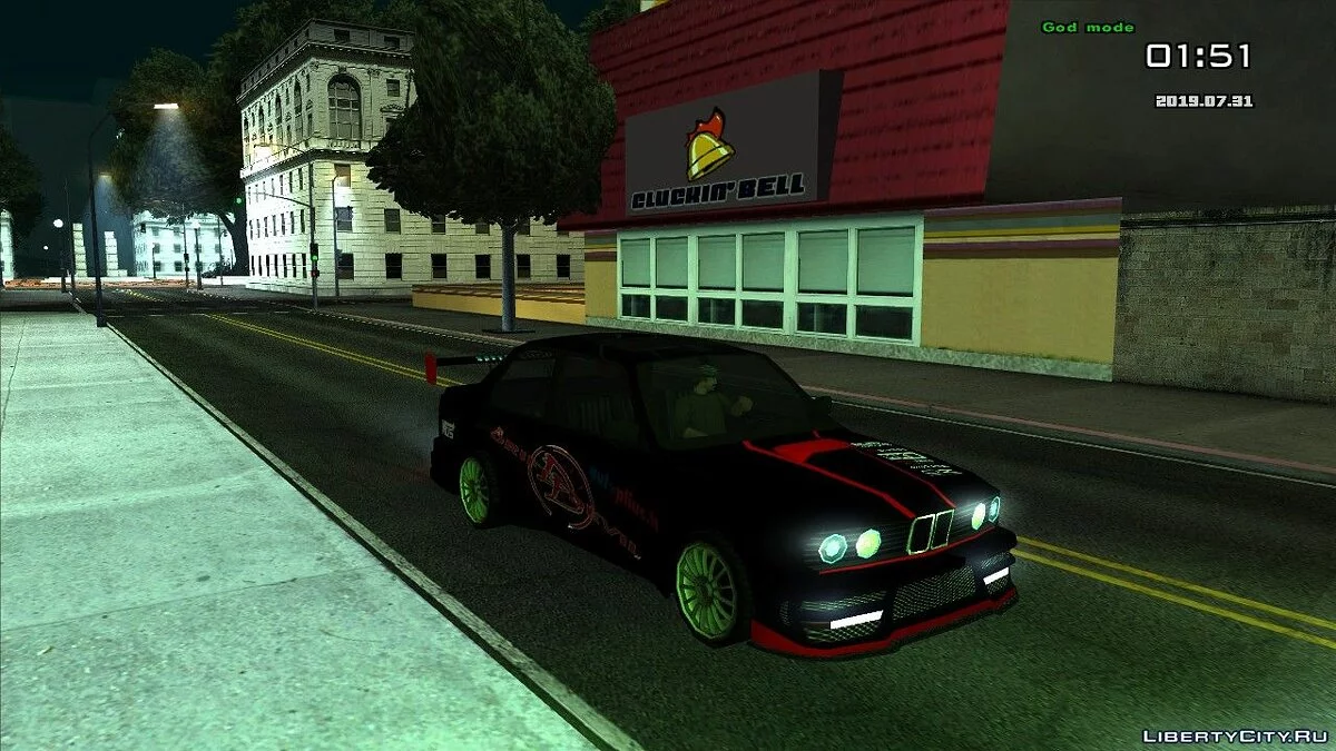 BMW E30 sepenuhnya dapat disesuaikan / GTA San Andreas
