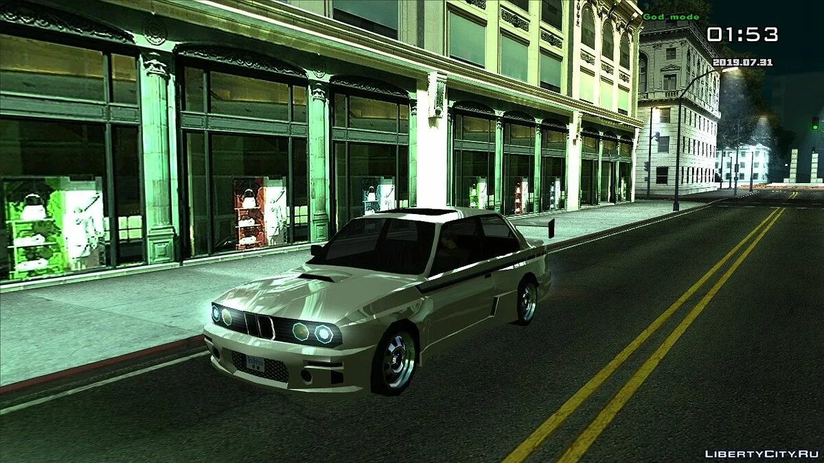 BMW E30 sepenuhnya dapat disesuaikan / GTA San Andreas