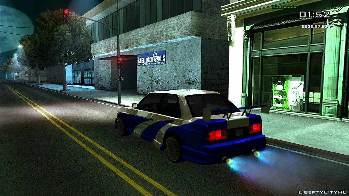 BMW E30 sepenuhnya dapat disesuaikan / GTA San Andreas