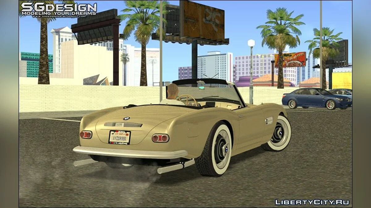 1959 BMW 507 - Stock / جي تي إيه سان أندرياس