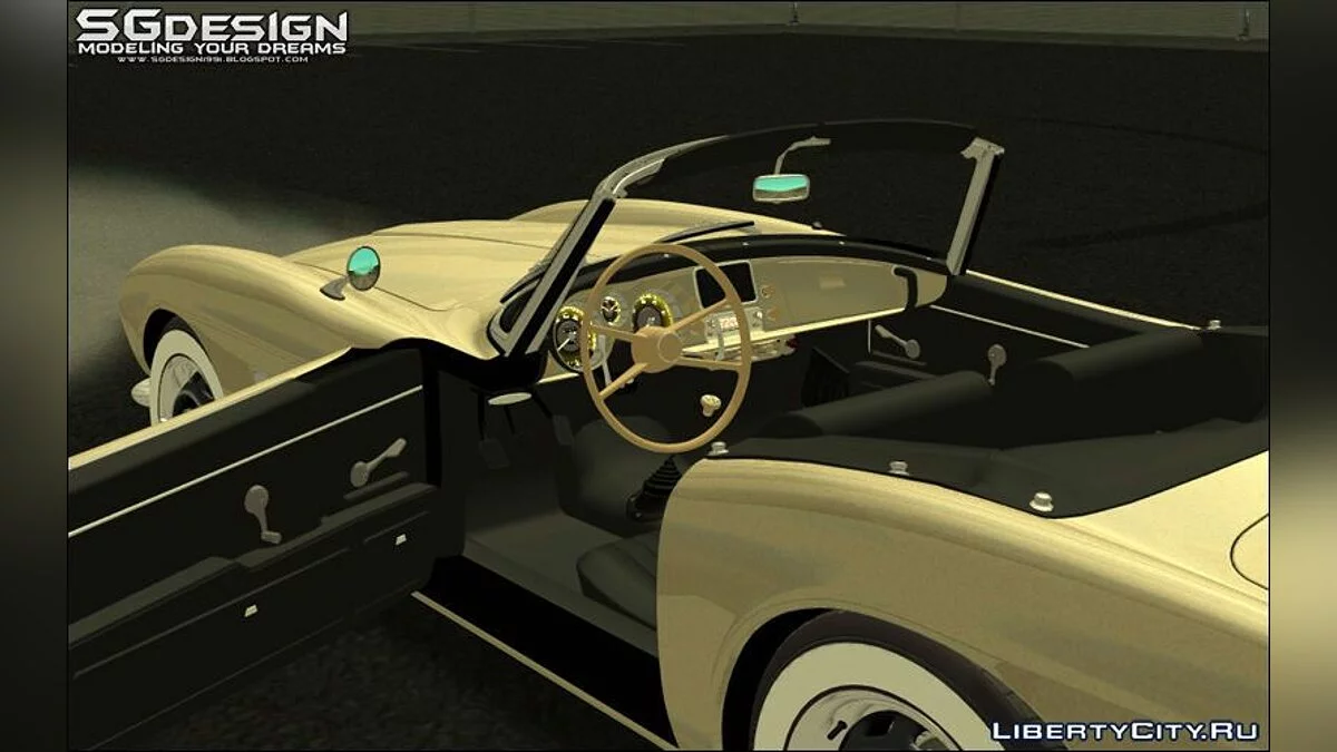 1959 BMW 507 - Stock / جي تي إيه سان أندرياس