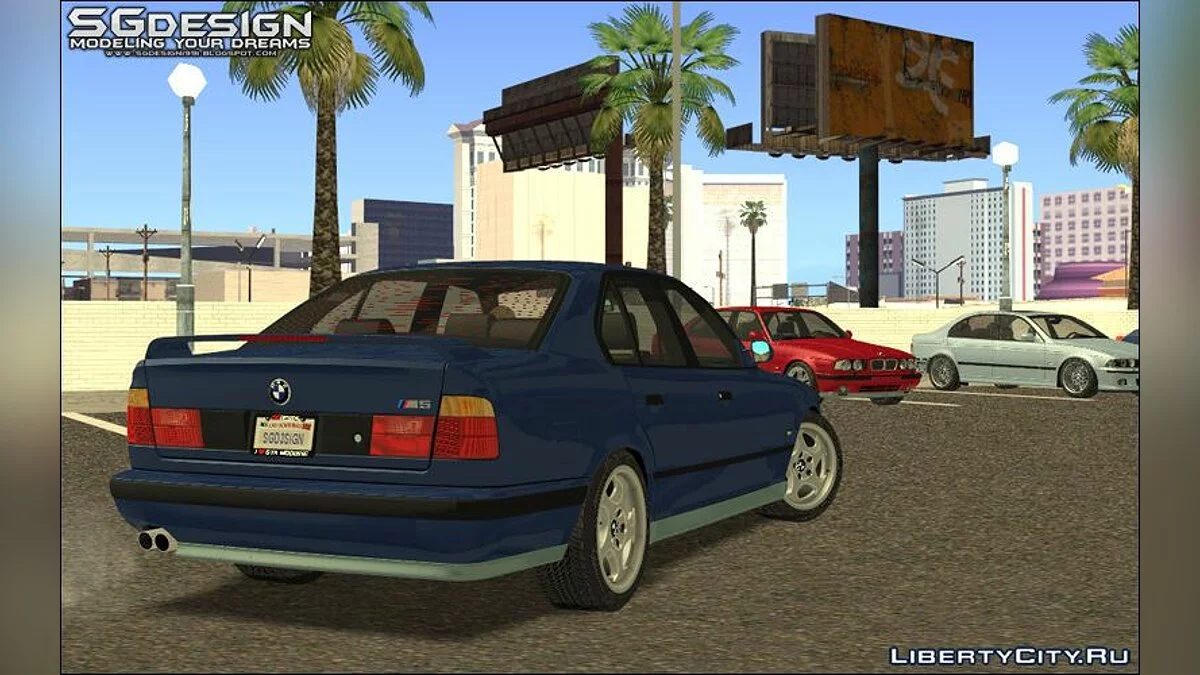 بي إم دبليو E34 M5 1991 - الأصلية / جي تي إيه سان أندرياس