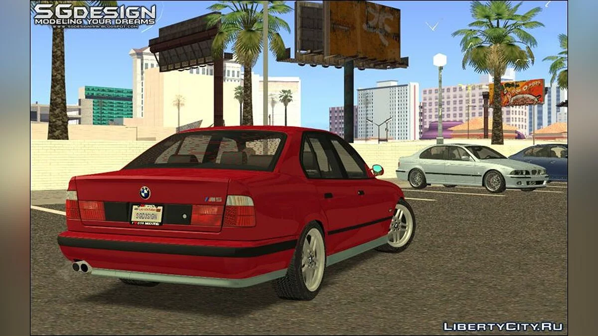 بي إم دبليو E34 M5 1995 - الأصلية / جي تي إيه سان أندرياس