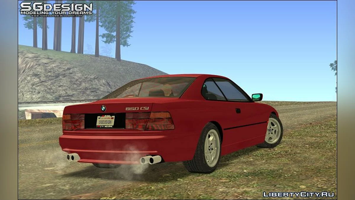 1996 BMW E31 850CSi - Сток / GTA San Andreas
