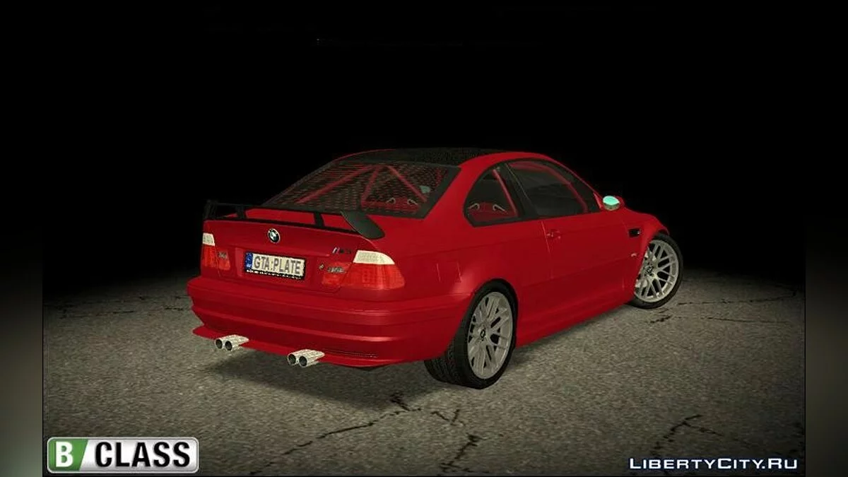 BMW E46 M3 GTR de 2005 - Stock / GTA San Andreas