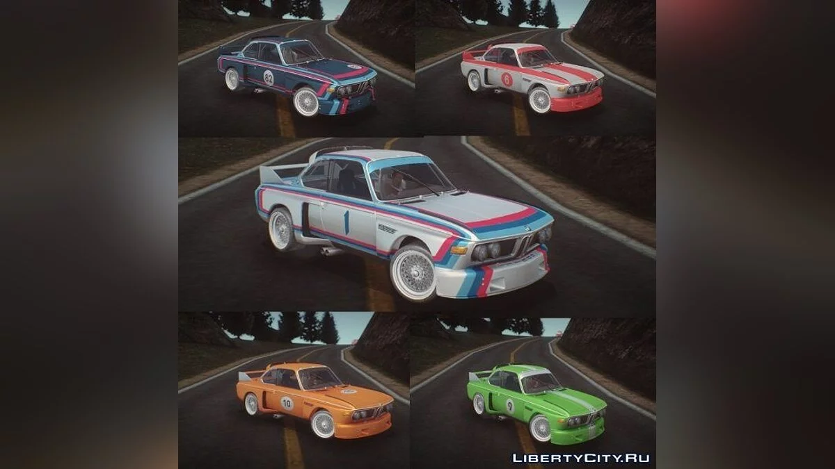BMW 3.0 CSL 1975 / GTA San Andreas