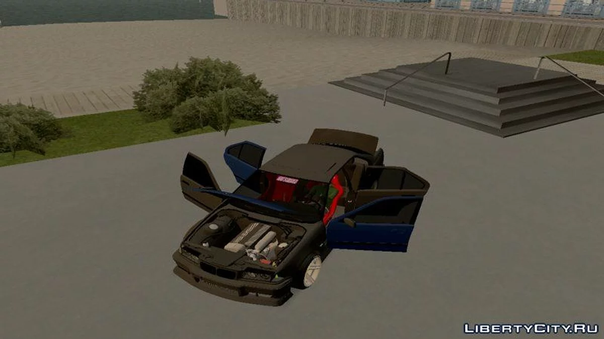 BMW 320i E36 RATSQUAD / جي تي إيه سان أندرياس