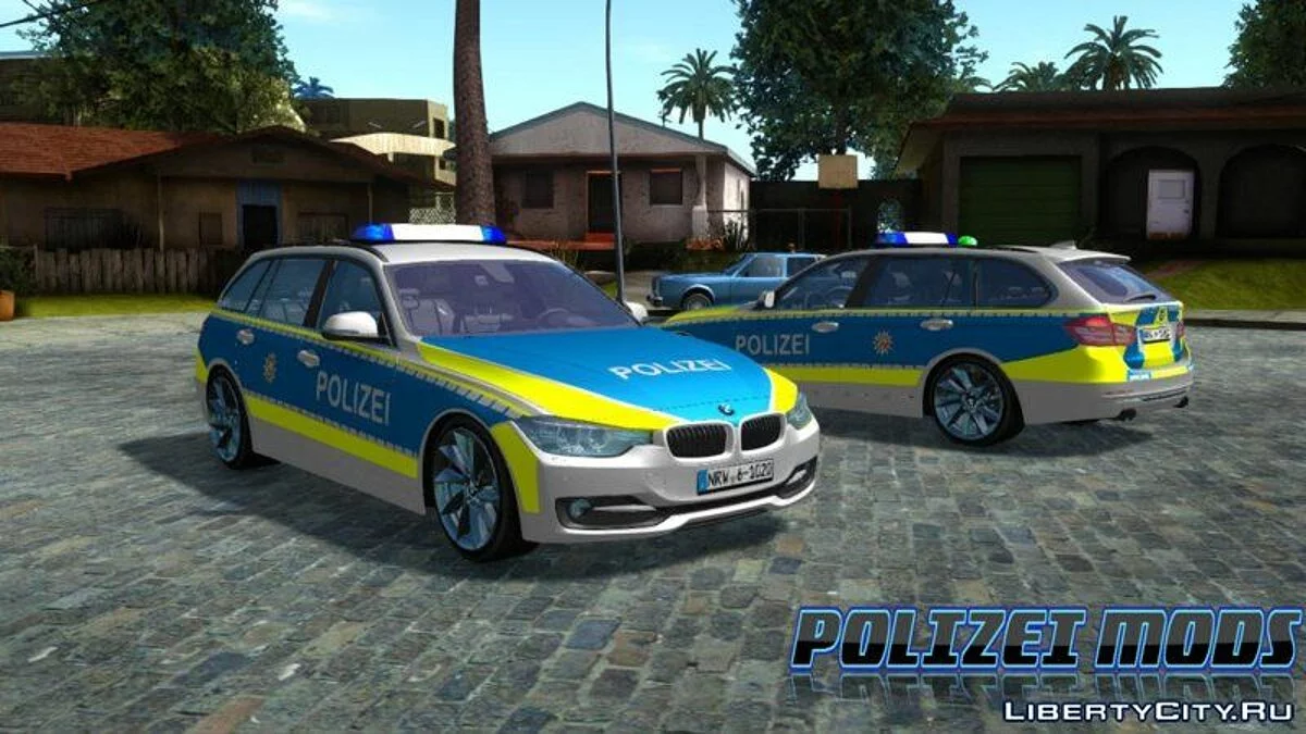 BMW F31 Police. NRW V1.0 / GTA San Andreas