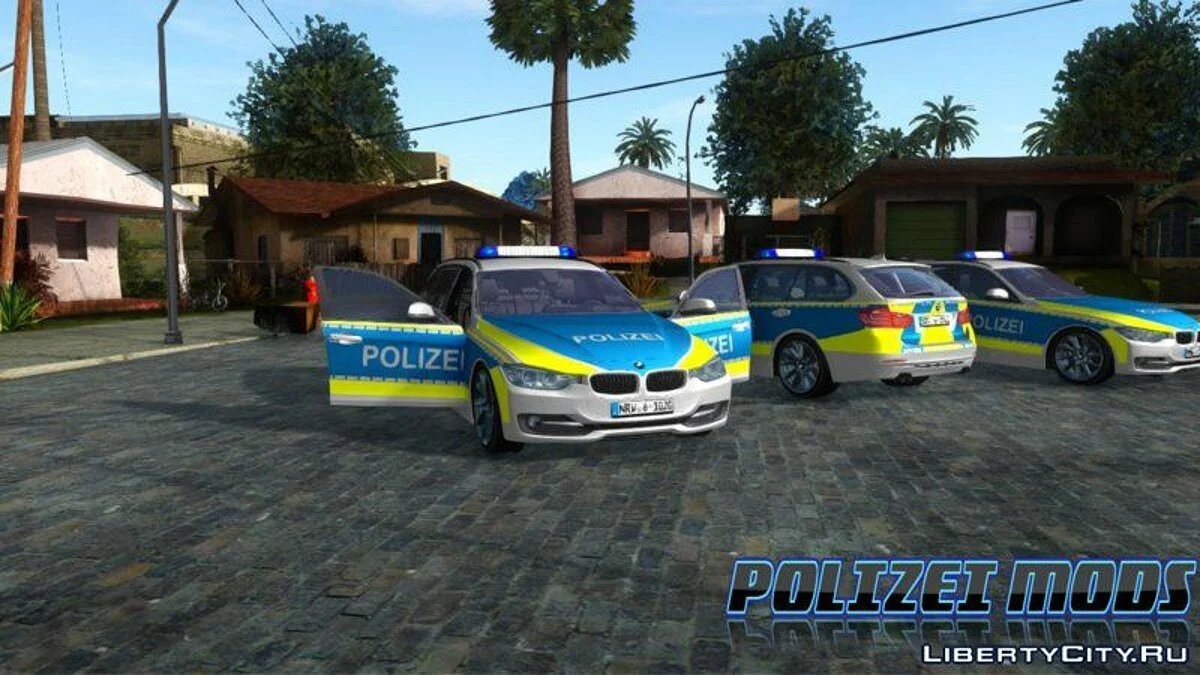 BMW F31 Police. NRW V1.0 / GTA San Andreas