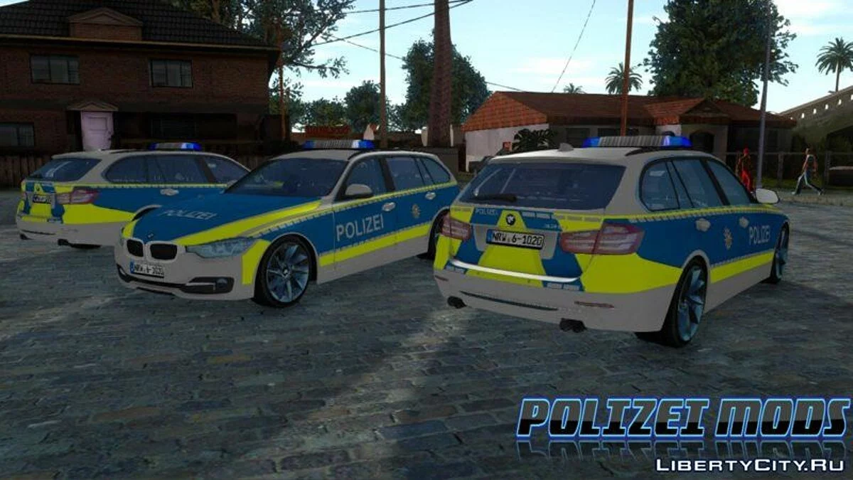 BMW F31 Police. NRW V1.0 / GTA San Andreas