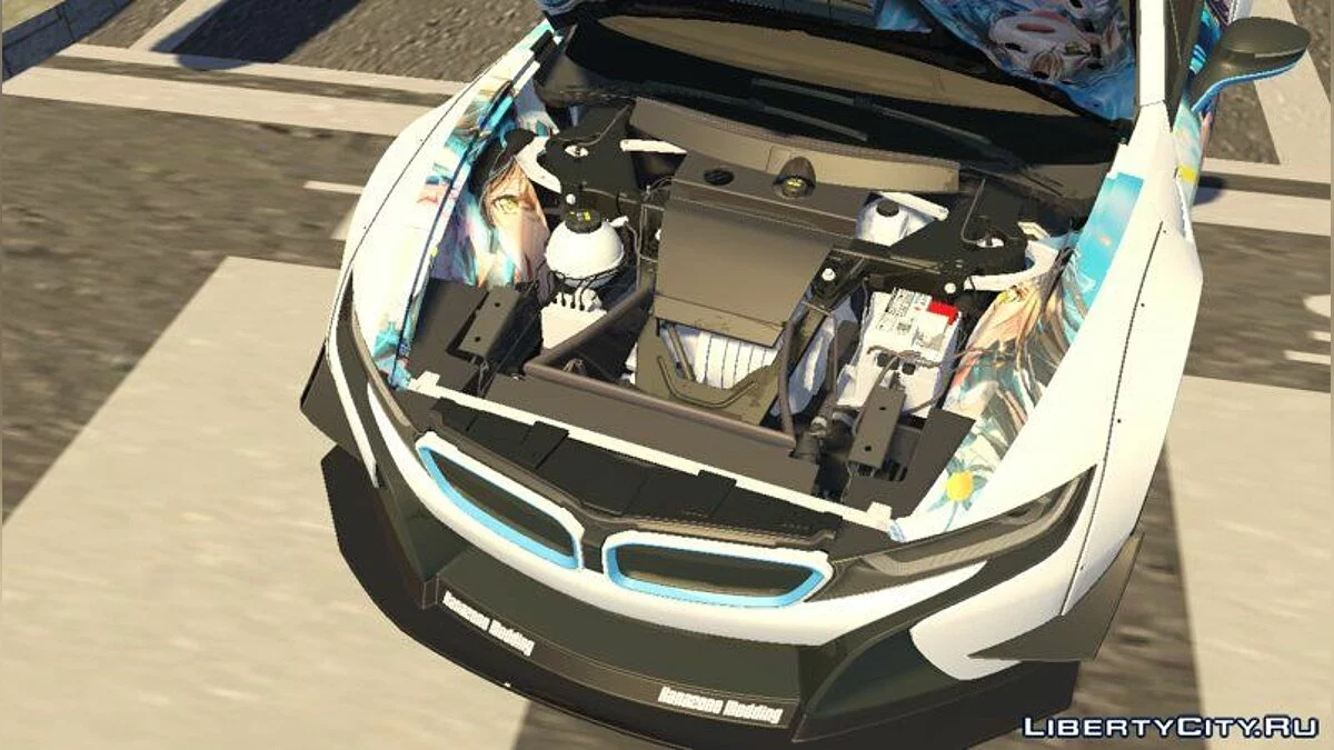 2017 BMW I8 Liberty Walk / GTA San Andreas