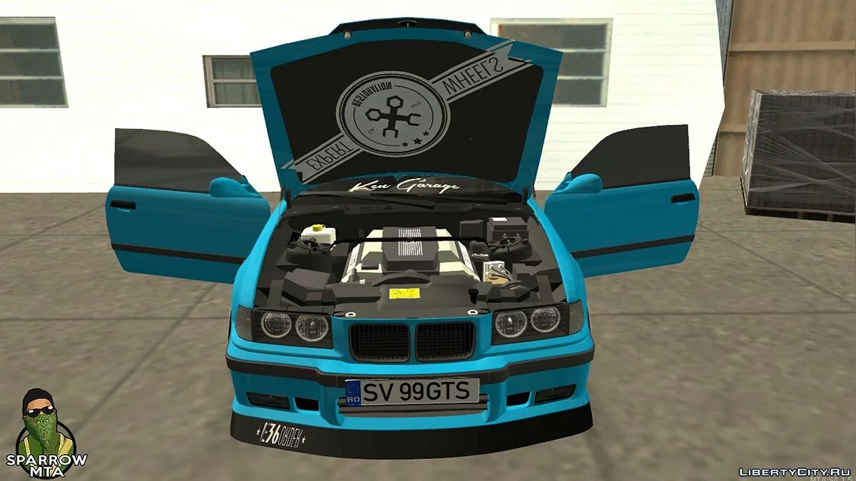 BMW E36 modifiée / GTA San Andreas